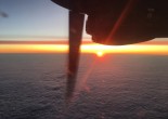 Sunrise from the plane